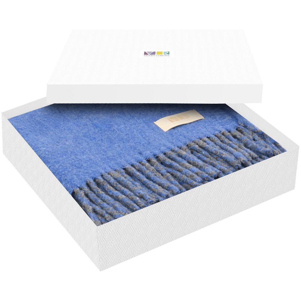 Плед Mumbai Duo, синий-3