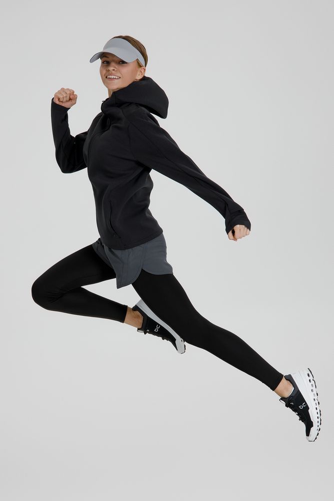 Куртка с капюшоном унисекс Begi, черная-6