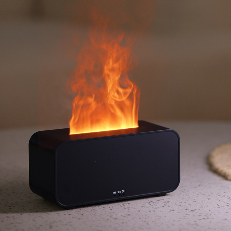 Светодиодный USB увлажнитель-ароматизатор Lumor RGB, Черный-5