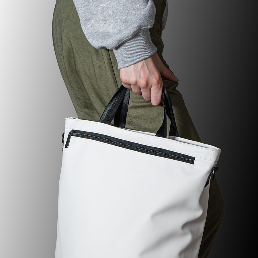 Рюкзак "Shop", белый, 42 х 39 х 13 см, 100% полиуретан, белый-8