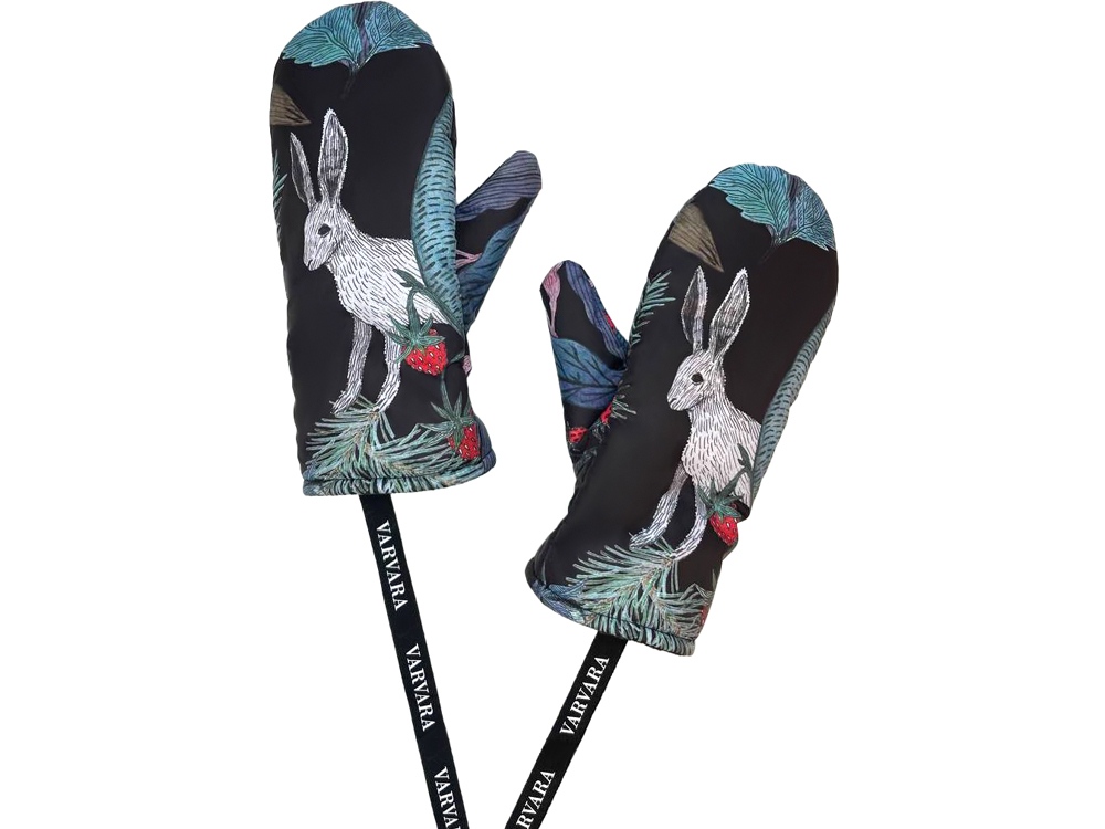 Варежки Зайцы. Varvara-1