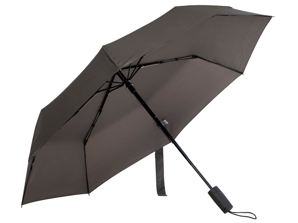 Зонт складной 5412 Pocky автомат, серый-1