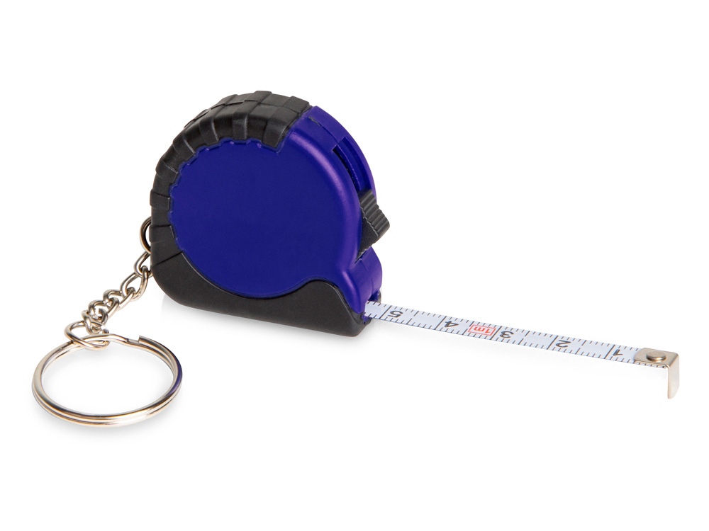 Рулетка-брелок Habana 1 м, ярко-синий-0
