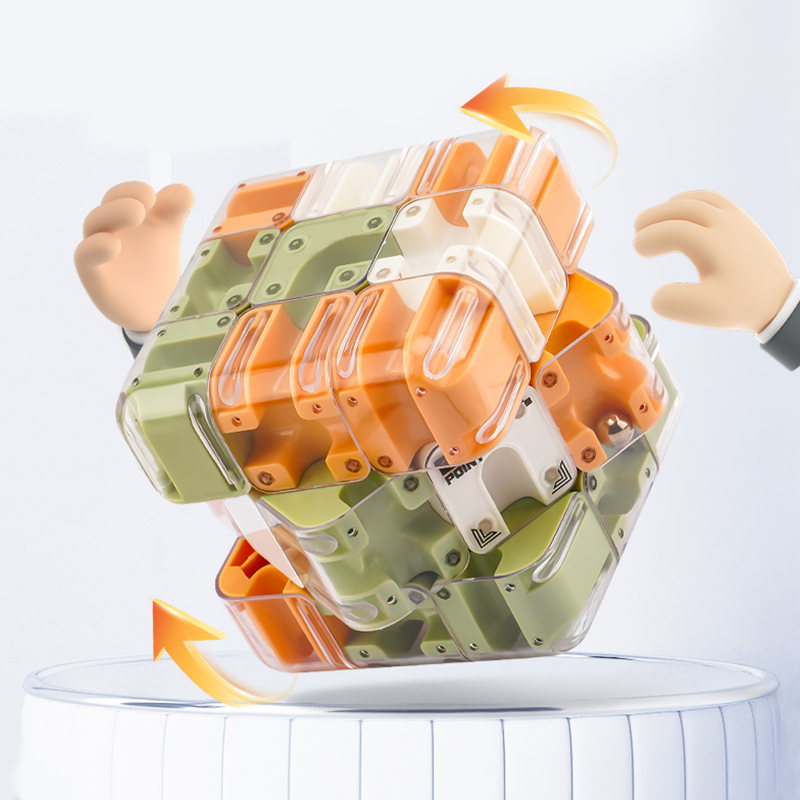 Антистресс-головоломка TURN &amp; TWIST, Прозрачный-4