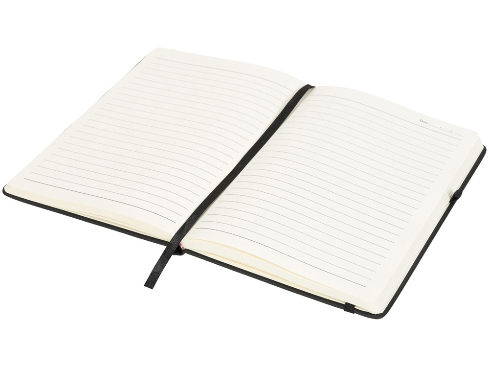 Блокнот Rivista среднего размера, черный-4