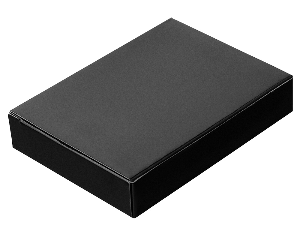 Картхолдер для двух карт и наличных денег с зажимом Crave, черный-7