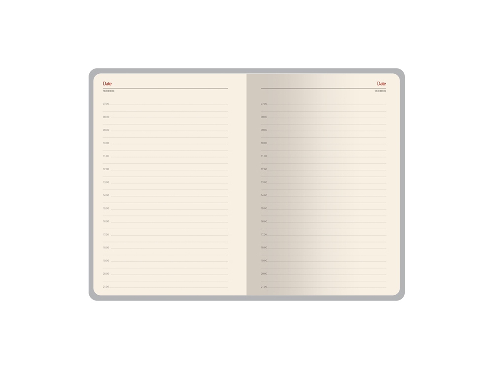 Ежедневник недатированный А5 Lyon, черный-7