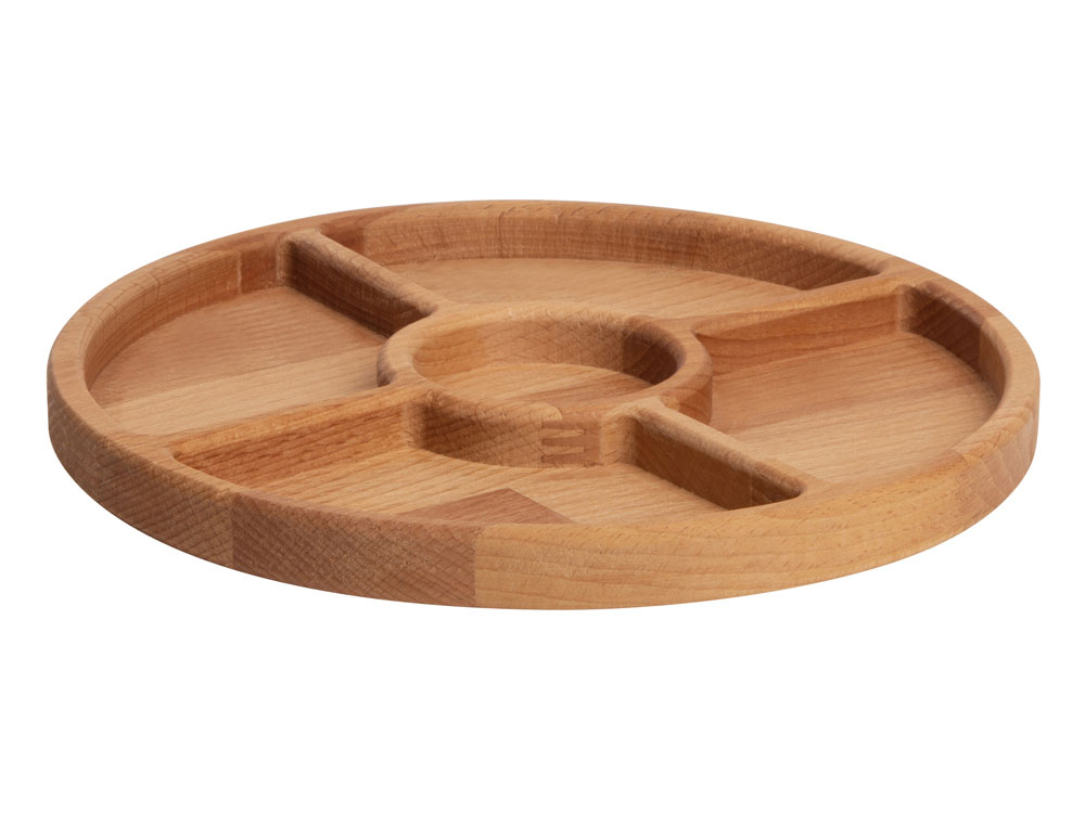 Менажница из бука с пропиткой маслом Delly-1