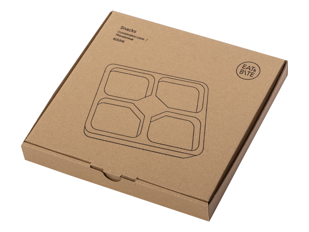 Менажница квадратная Snacks-4