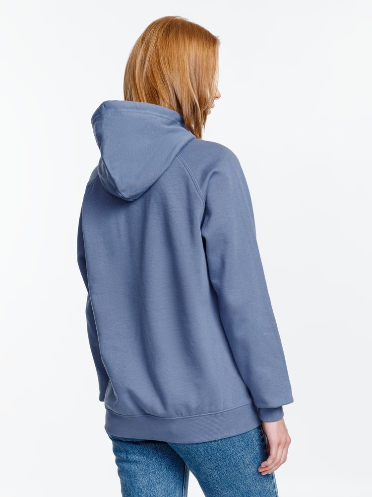 Толстовка унисекс Stellar, синяя-4