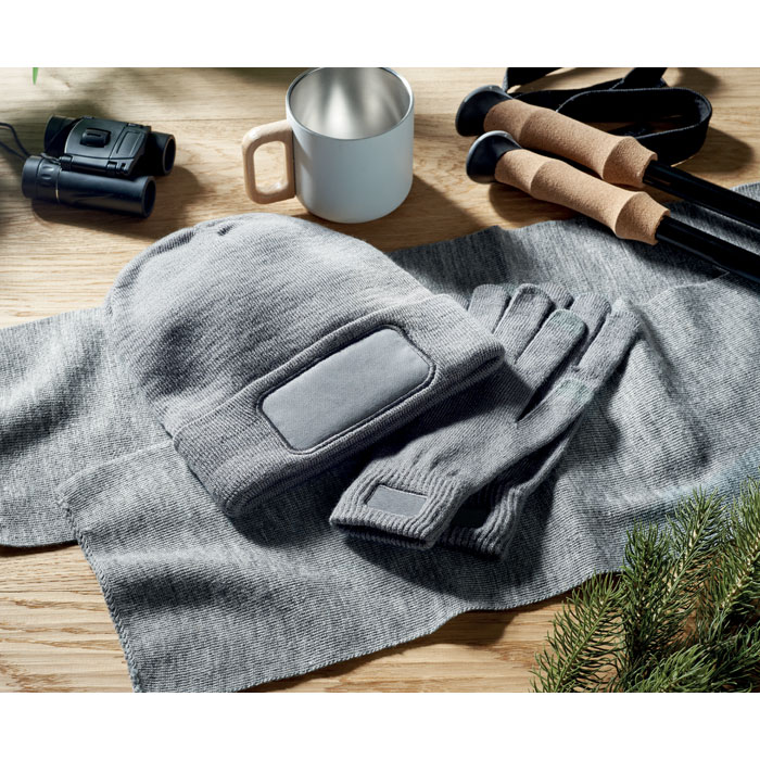 Шапка, каменный серый-1