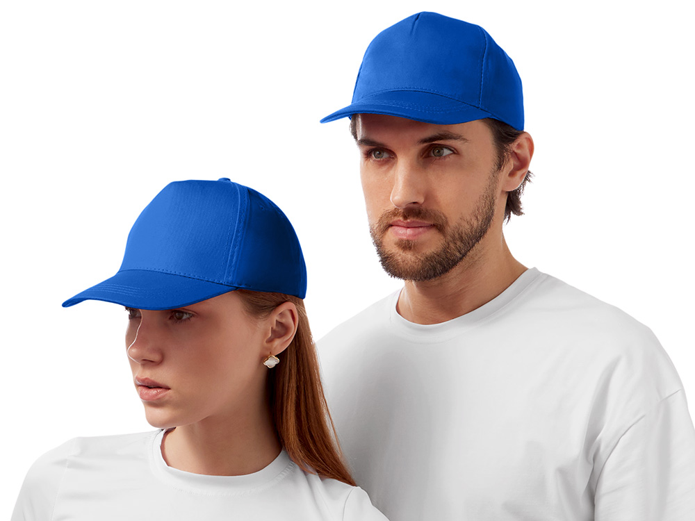 Бейсболка Мемфис 230 5-панельная, кл. синий-0