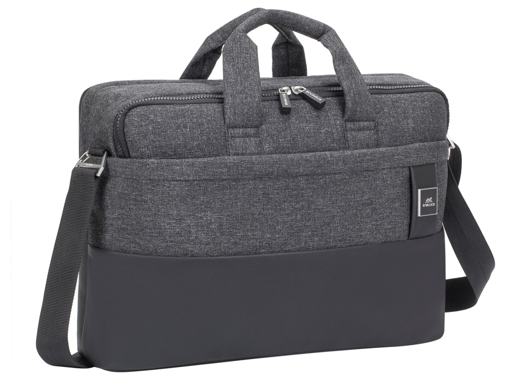 Сумка для MacBook Pro и Ultrabook 15.6 8831, черный меланж-0