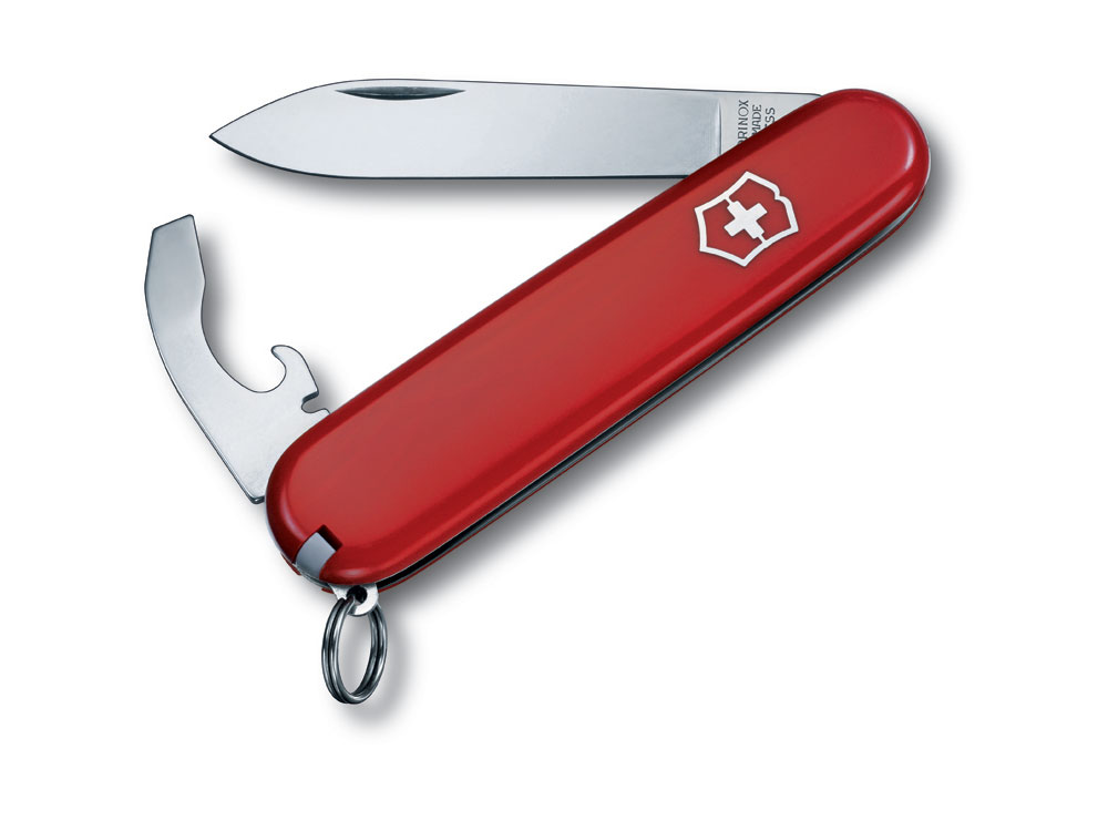 Нож перочинный VICTORINOX Bantam, 84 мм, 8 функций, красный-0
