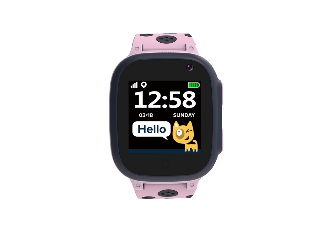 Детские часы Canyon Sandy KW-34, серо-розовый-0