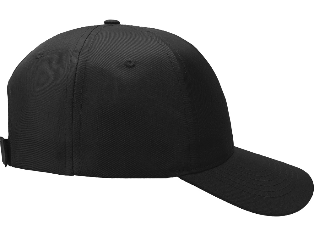 Бейсболка Poly 5-ти панельная 120 гр, черный-5