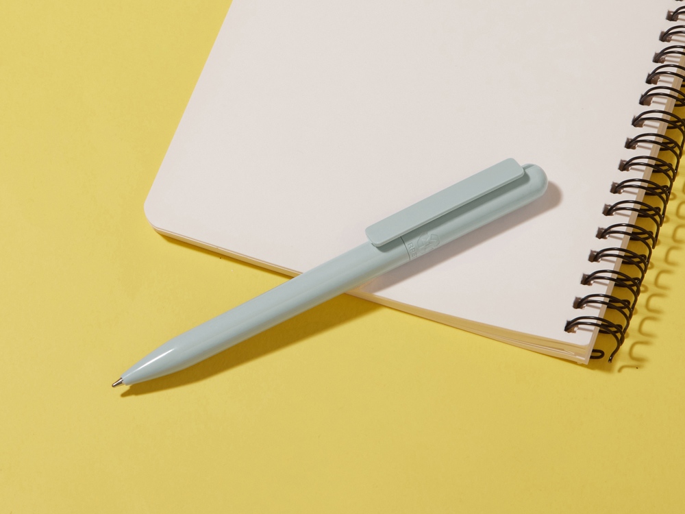 Ручка шариковая Recycled Pet Pen Change Ocean из океанского пластика, белая-4