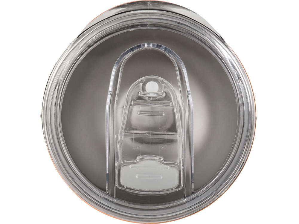 Термокружка Sense Gum, soft-touch, непротекаемая крышка, 370мл, оранжевый-3