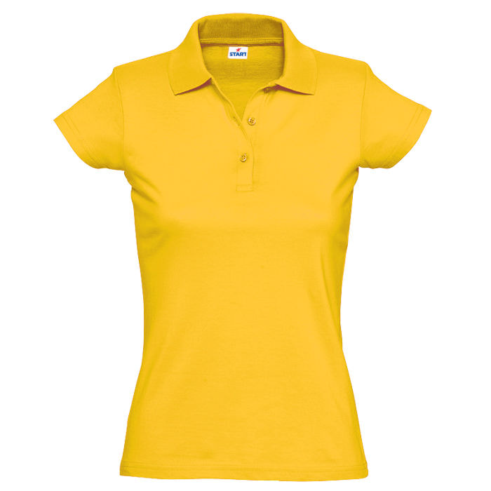 Поло женское MISS STYLE 170, желтый-0