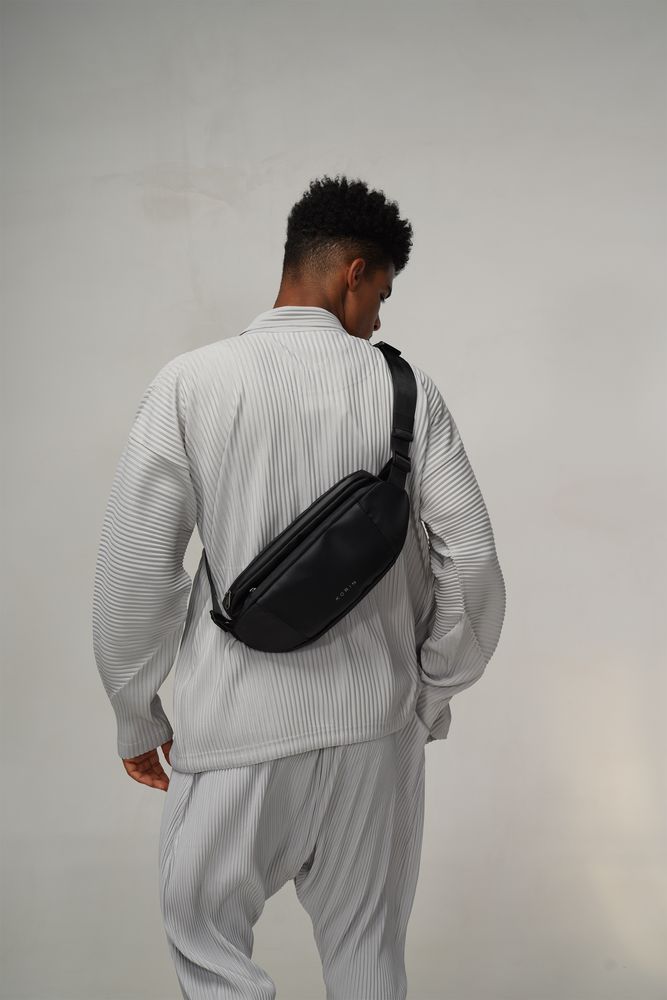 Сумка кросс-боди FlipSling, черная-5