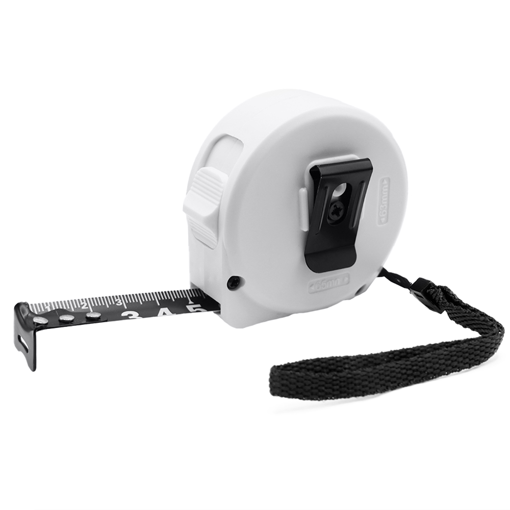Рулетка Shadow 5м, Белый-1
