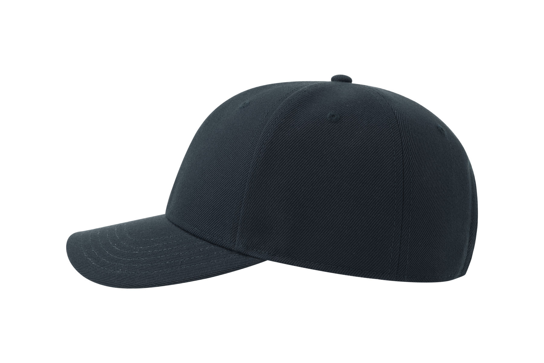 Бейсболка BEAT-S, 6 клиньев, пластиковая застежка, темно-синий-6