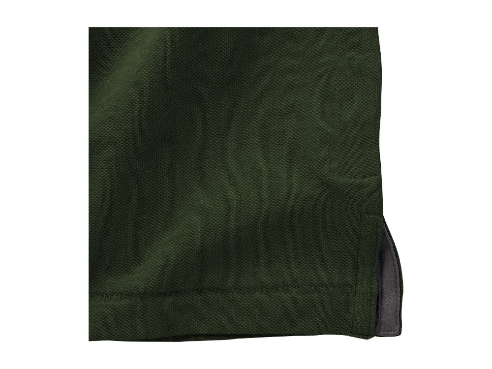 Calgary мужская футболка-поло с коротким рукавом, армейский зеленый-4