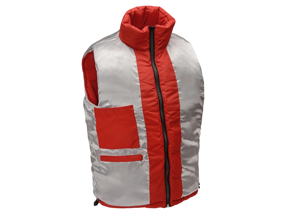 Жилет Vigour женский, красный/стальной-5