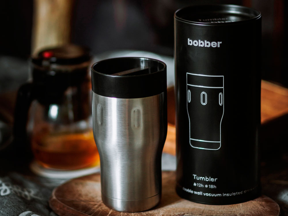 Термос питьевой, вакуумный, бытовой, тм bobber. Объем 0,35 литра. Артикул Tumbler-350 Matte-5
