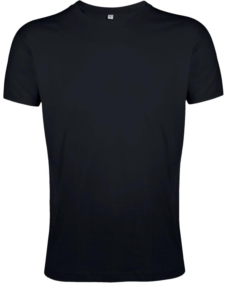 Футболка мужская Regent Fit 150, черная-0