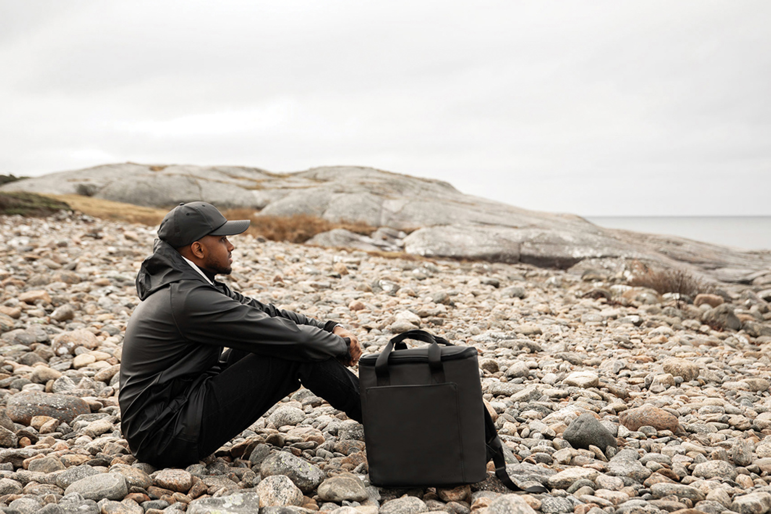 Бейсболка VINGA Baltimore из rPET AWARE™, 6 клиньев-8