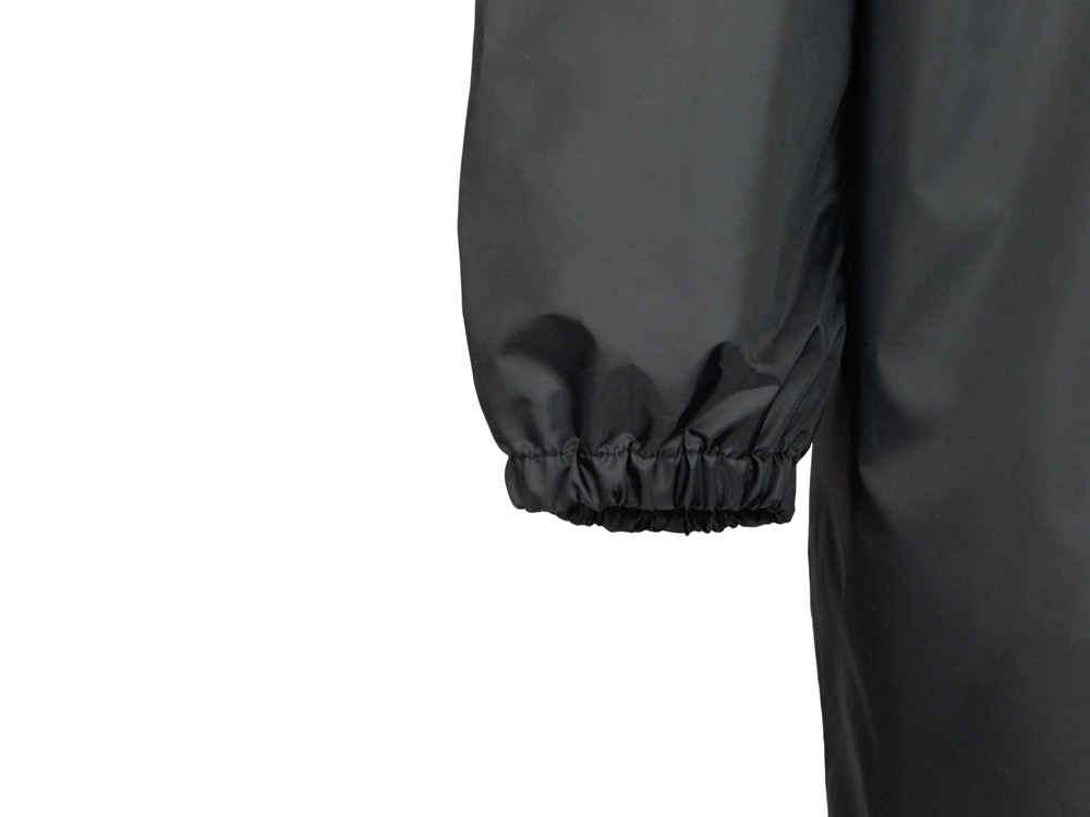 Дождевик Bi-color унисекс, красный/черный-7