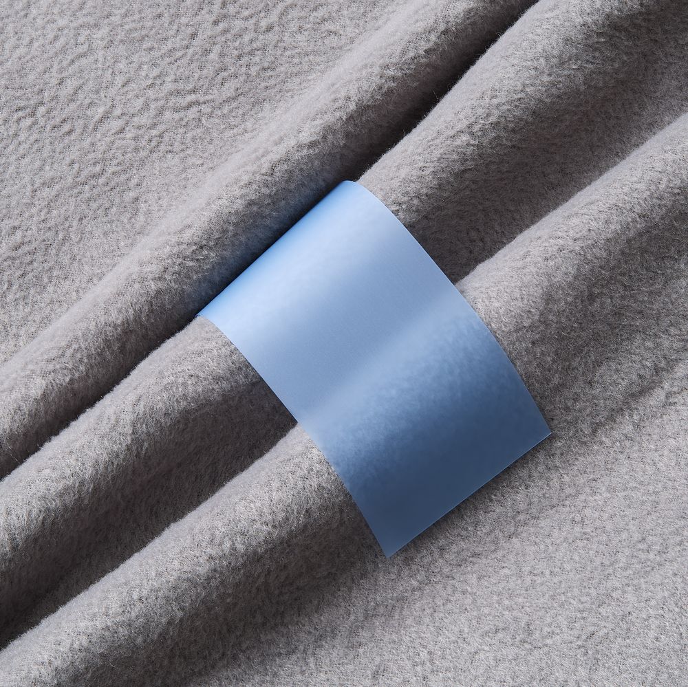 Лента силиконовая Biguna 50 S, прозрачная голубая, 50 см-0