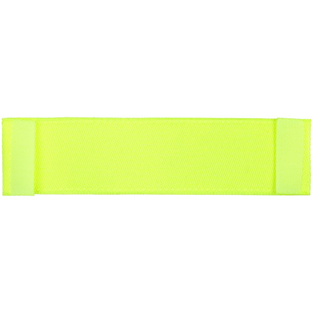 Лейбл тканевый Epsilon, S, желтый неон-2