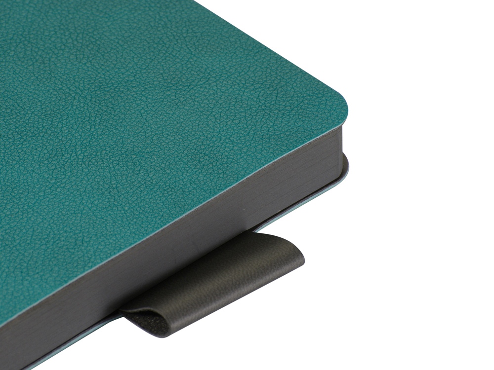 Ежедневник А5 датированный Boston 2026, морская волна с серым обрезом-4