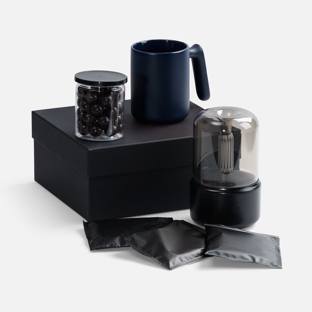 Набор «Микроклимат», черный с синим-1