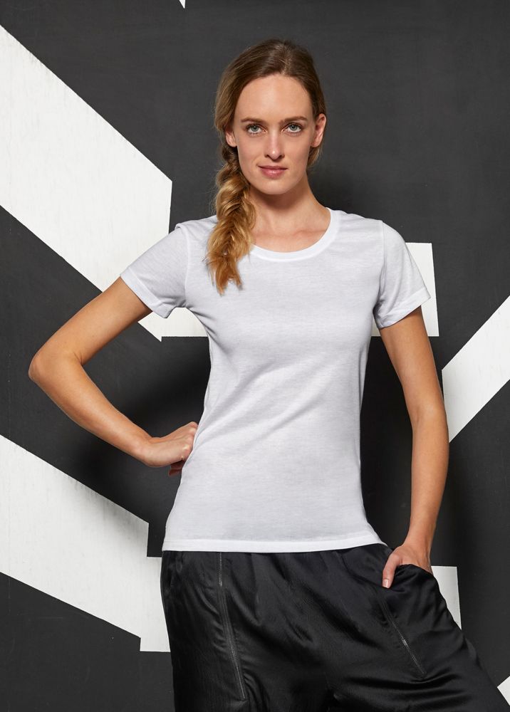 Футболка женская Sublimation, белая-2