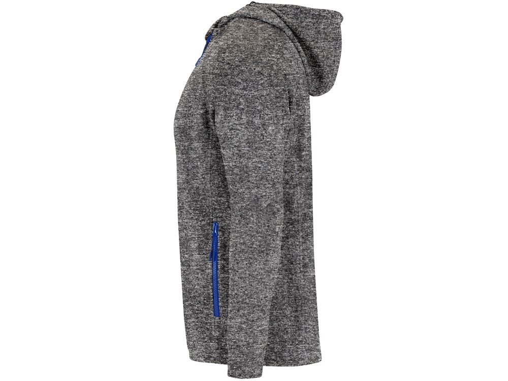 Толстовка на молнии Everest, меланжевый черный-2