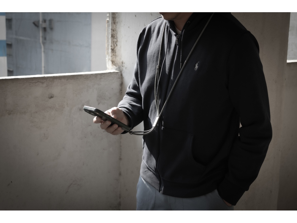 Шнурок для телефона на шею и через плечо Lany Eco-12