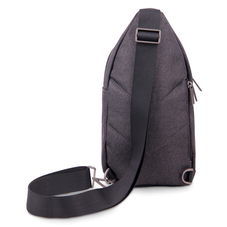 Сумка на плечо CORE, серый, 100% полиэстер , серый, голубой-4