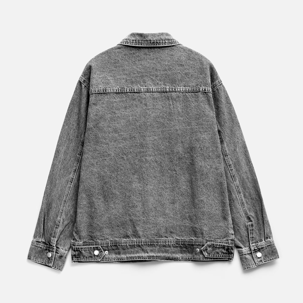 Куртка джинсовая O2, серая-1