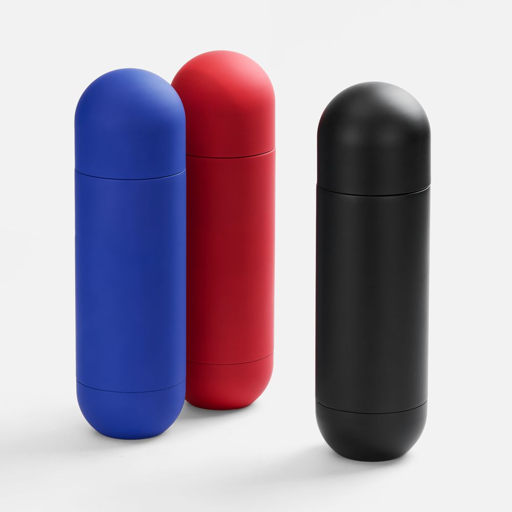 Термос Tubula Soft Touch, красный-2