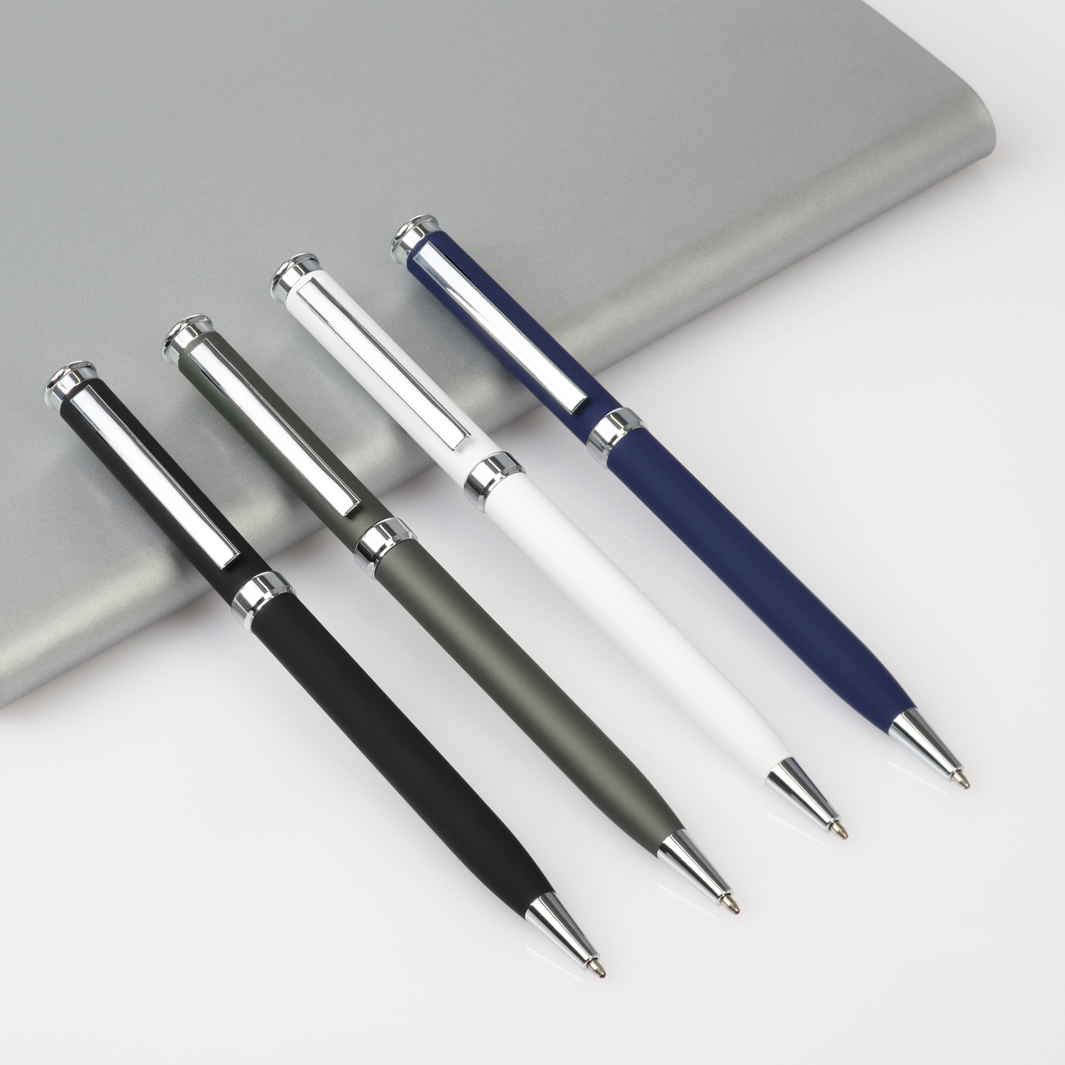 Шариковая ручка Бенуа (Benua), белая-6