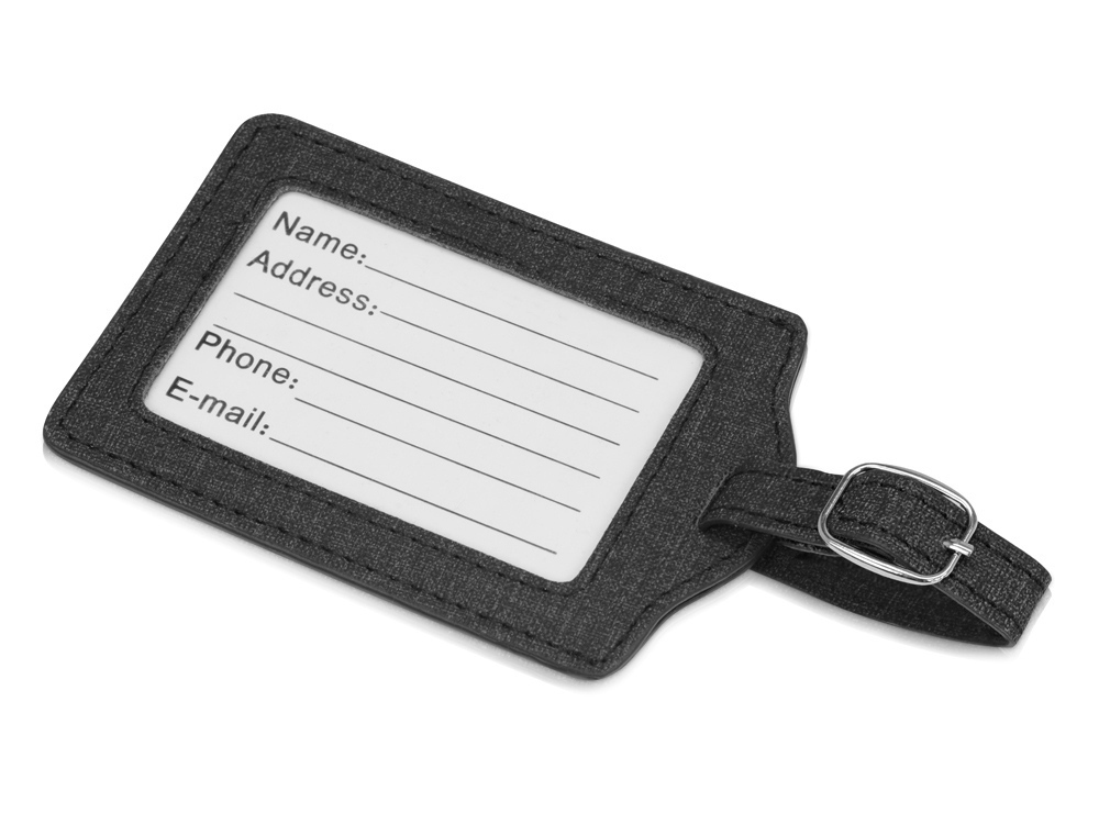 Багажная бирка Consul, темно-серый-1