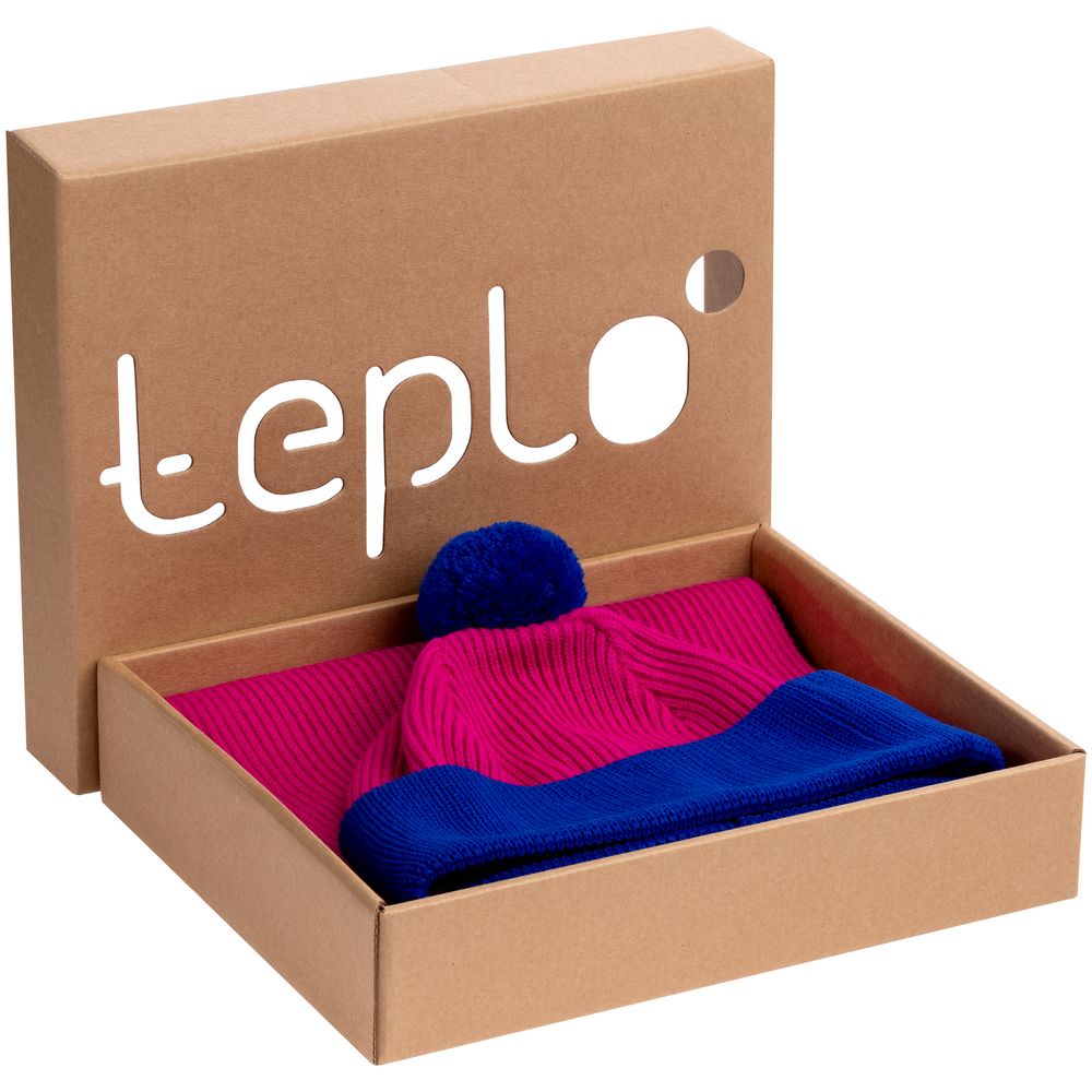 Набор Snappy, фуксия с синим-1