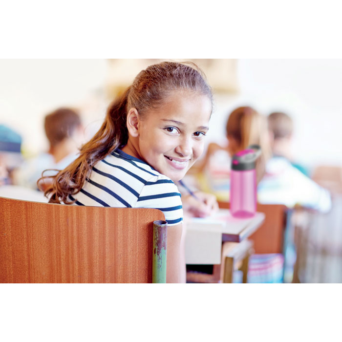 Бутылка Tritan ™ 450 мл, прозрачно-розовый-14