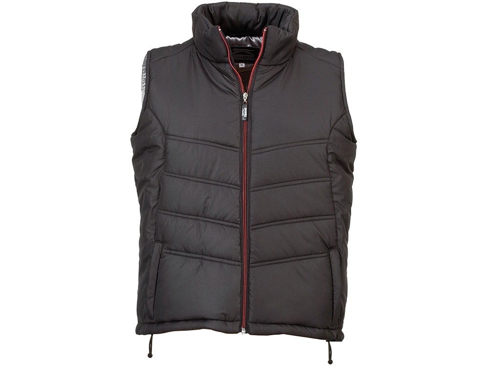 Жилет женский, Slazenger, черный/стальной-0