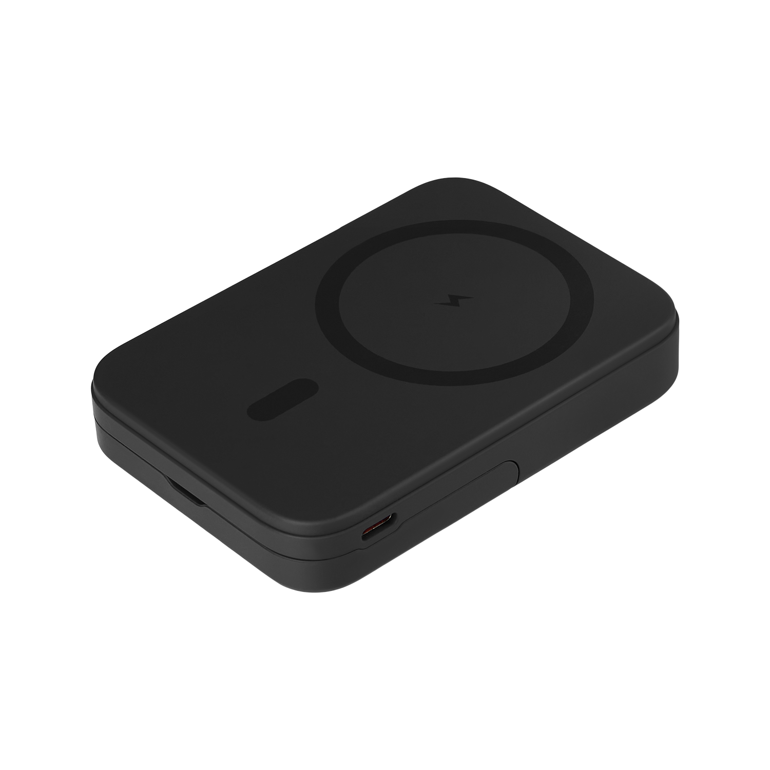 Внешний аккумулятор Юнион PD (Union PD) 10000mAh с функцией беспроводной зарядки 15W, черный-0