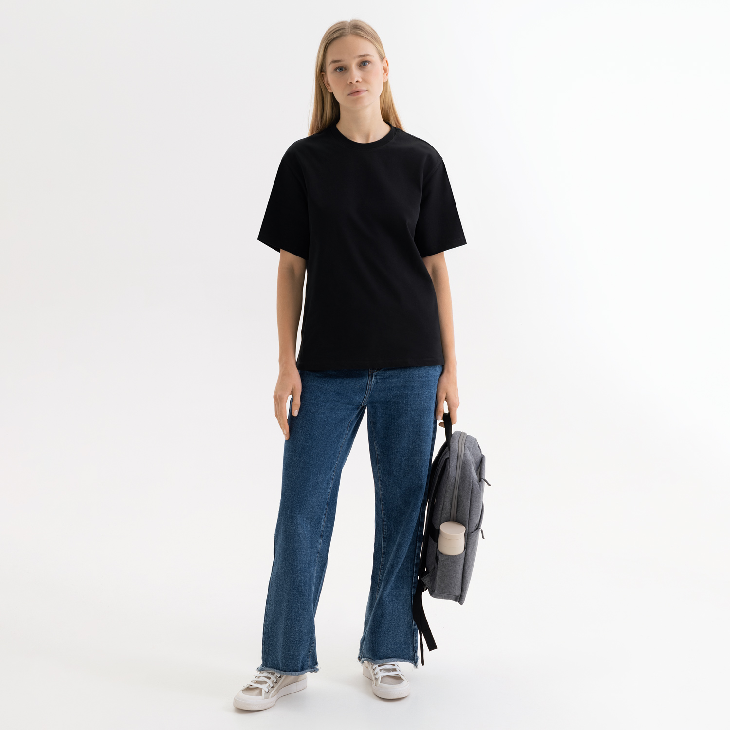 Футболка унисекс RUST, 240 гр., черная-6