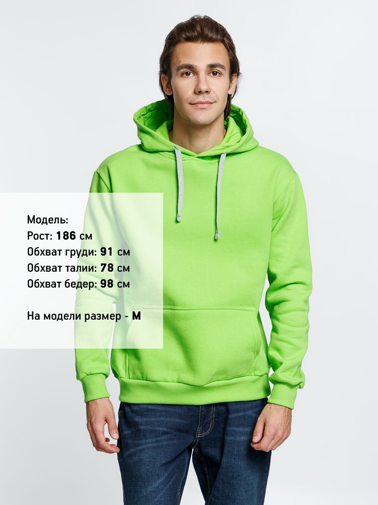 Толстовка с капюшоном Kirenga Heavy, зеленое яблоко-3